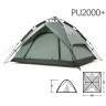 Палатка автоматическая NATUREHIKE NH21ZP008, трехместная, серо-зеленая 6927595777442
